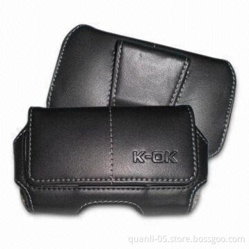 Leather/PU Case for iPhone 3G Case; PU Hasp Inside Magnetic Button